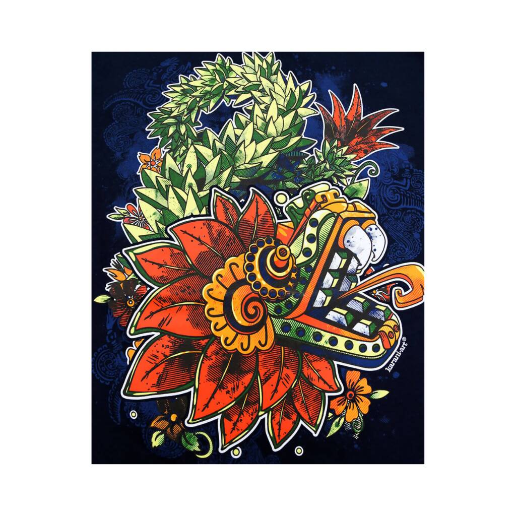 Serpiente Emplumada color Azul