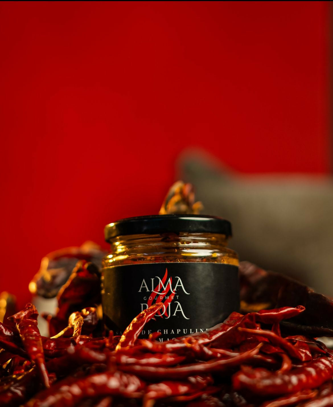 Salsa Tipo Macha de Chapulines 210 ML