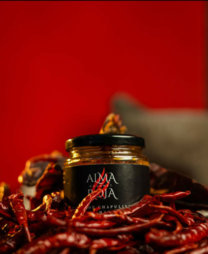 Salsa Tipo Macha de Chapulines 210 ML