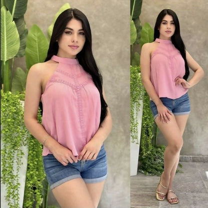 Blusa Halter