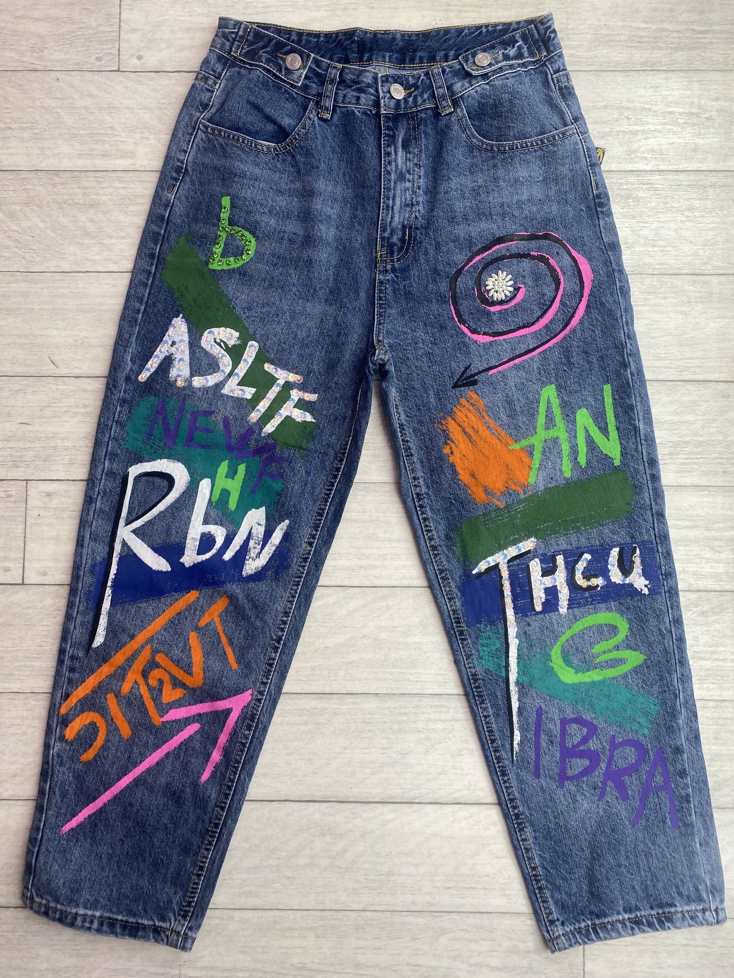 Jeans Graffiti