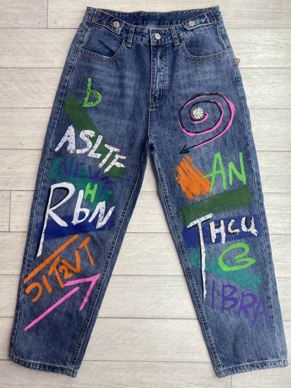 Jeans Graffiti