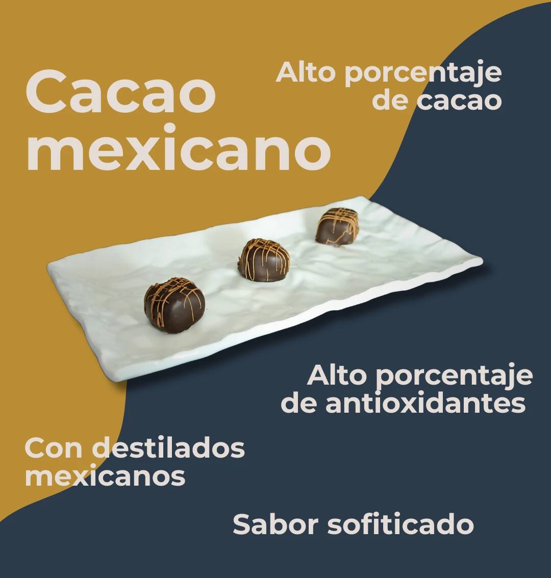 Trufa de diferentes sabores