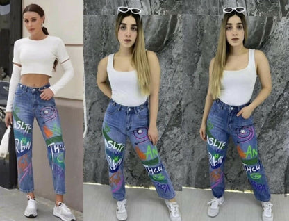 Jeans Graffiti