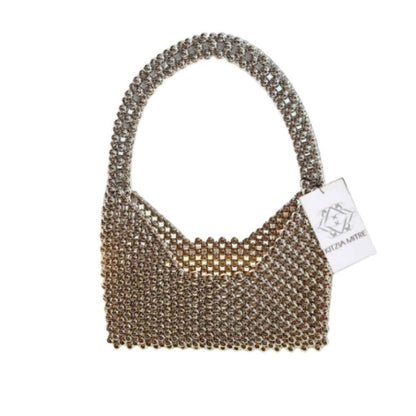 Bolsa de perlas metálicas