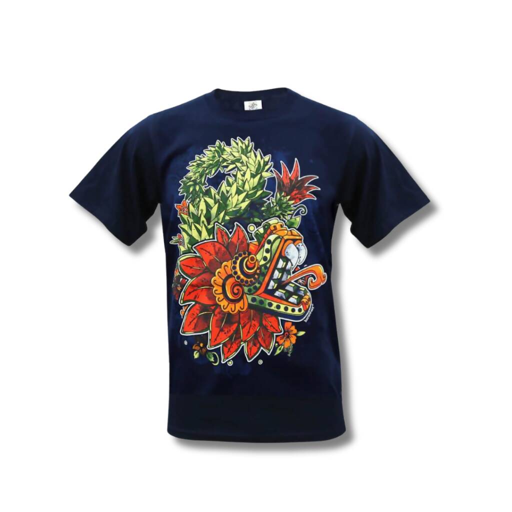 Serpiente Emplumada color Azul