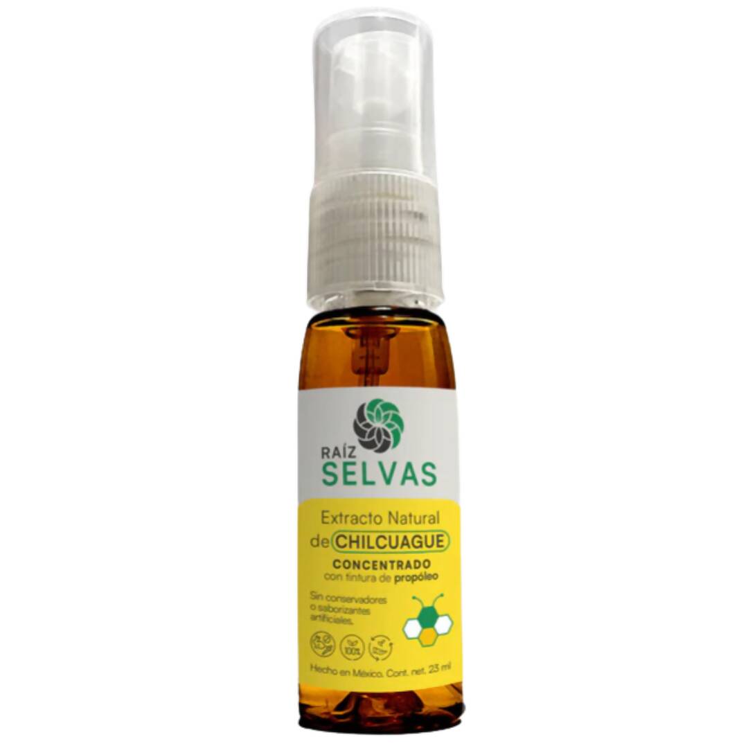 EXTRACTO NATURAL DE CHILCUAGUE CONCENTRADO CON TINTURA DE PROPÓLEO 23 ML