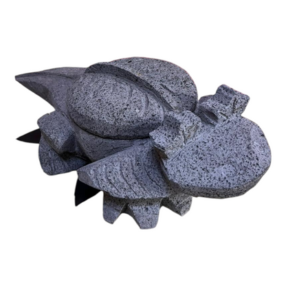 Molcajete en Forma de Ajolote 60 cm de largo x 28 cm de Largo