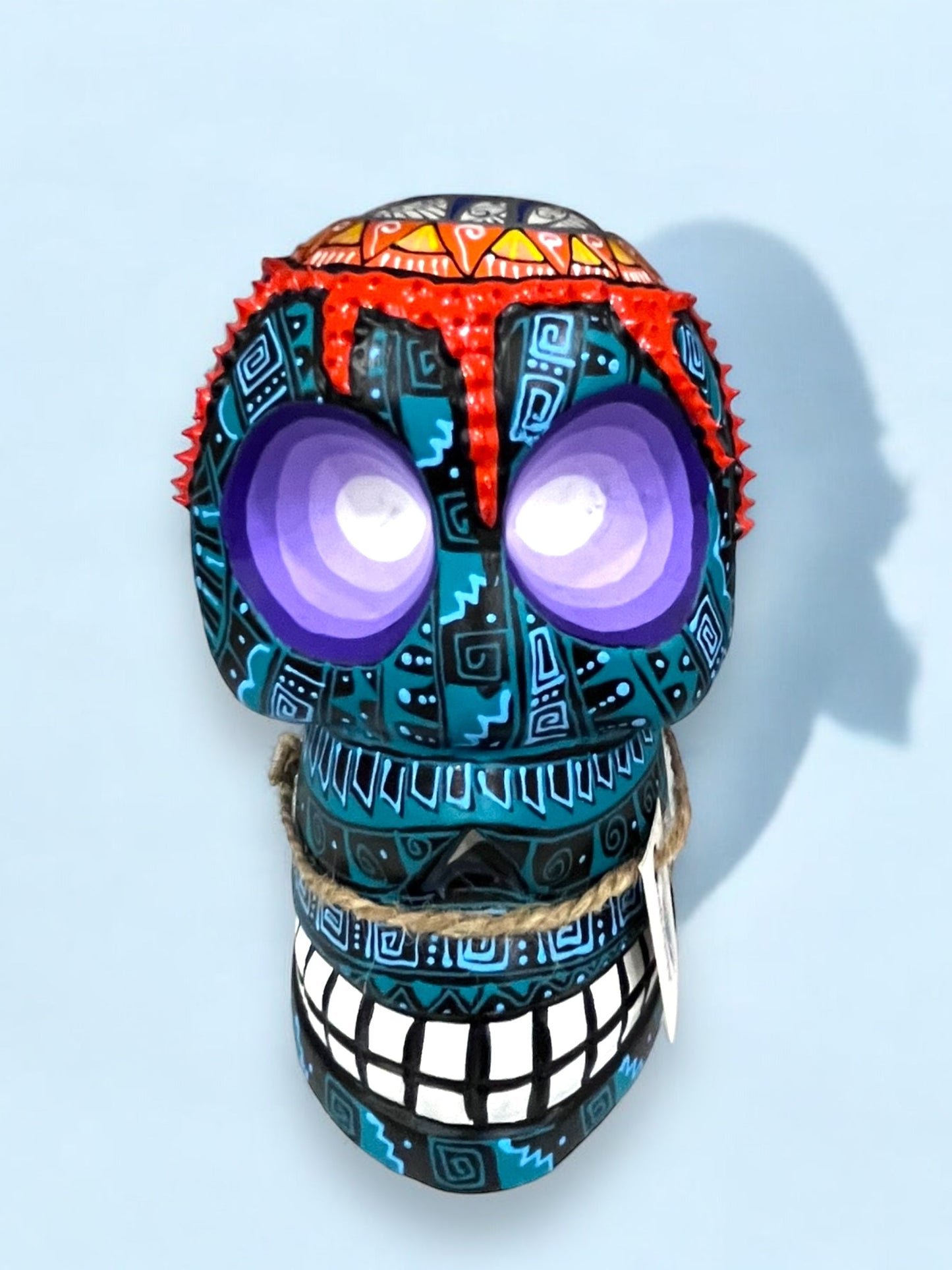 Cráneo de Calavera: Arte Oaxaqueño