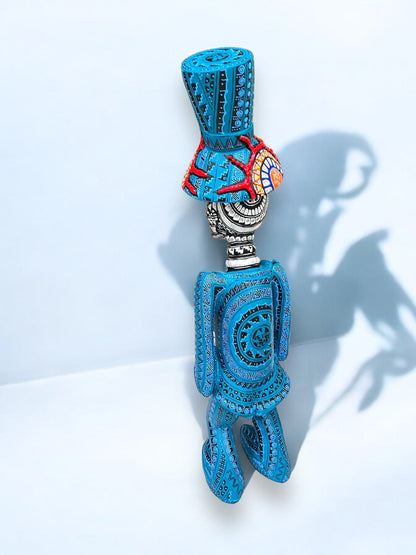 Figura de Alebrije: Calavera con Sombrero