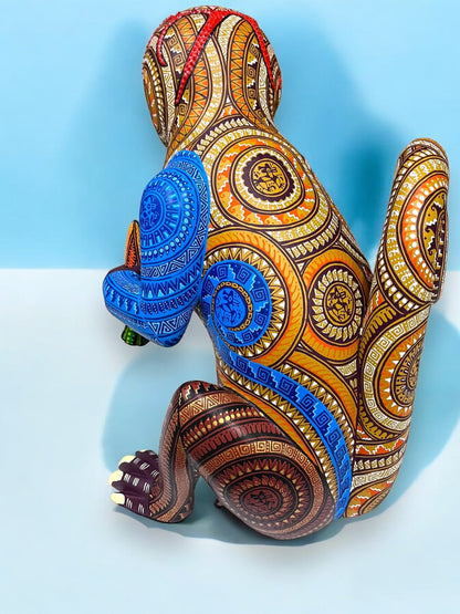 Alebrije de Mono Multicolor