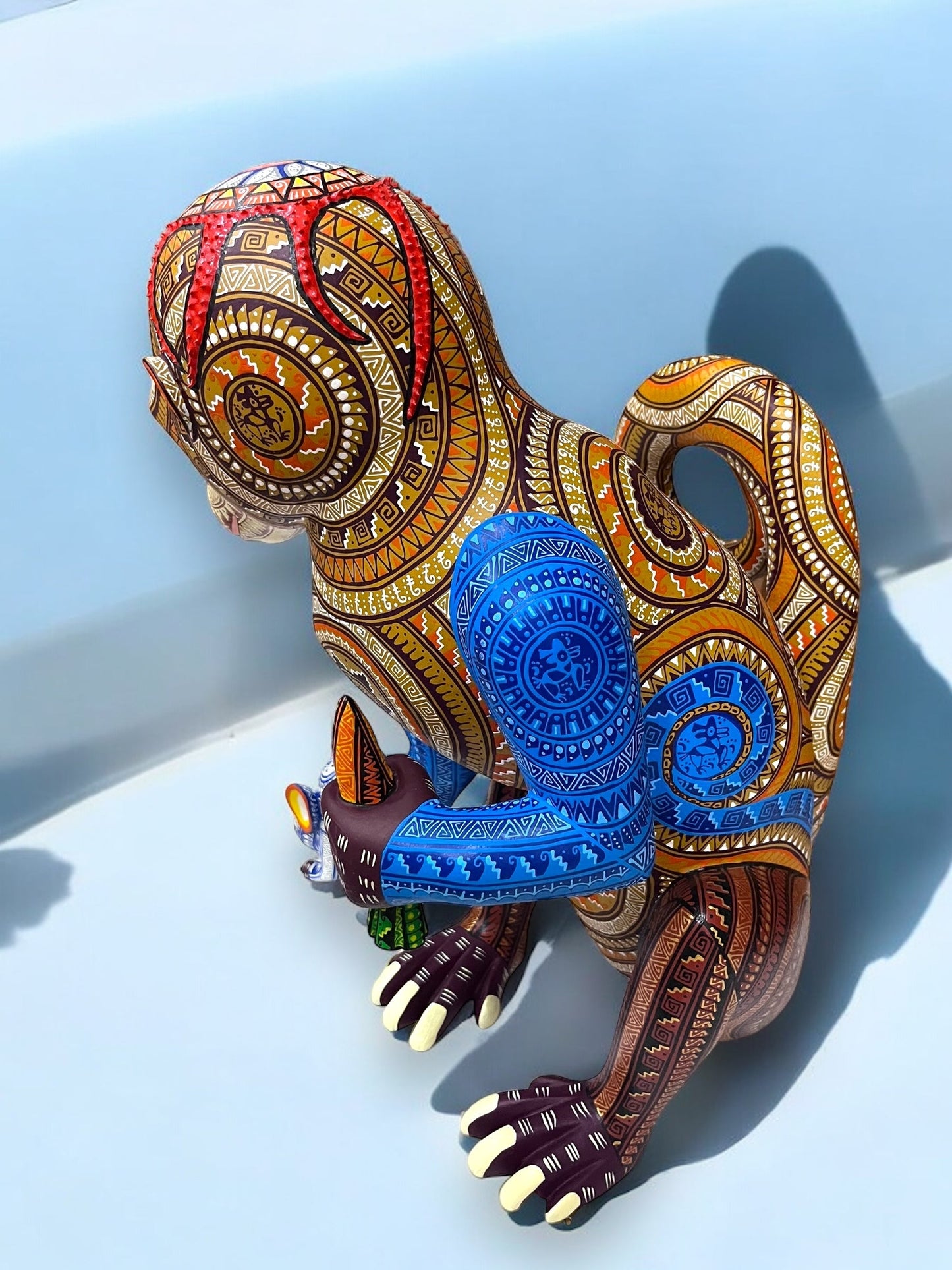 Alebrije de Mono Multicolor