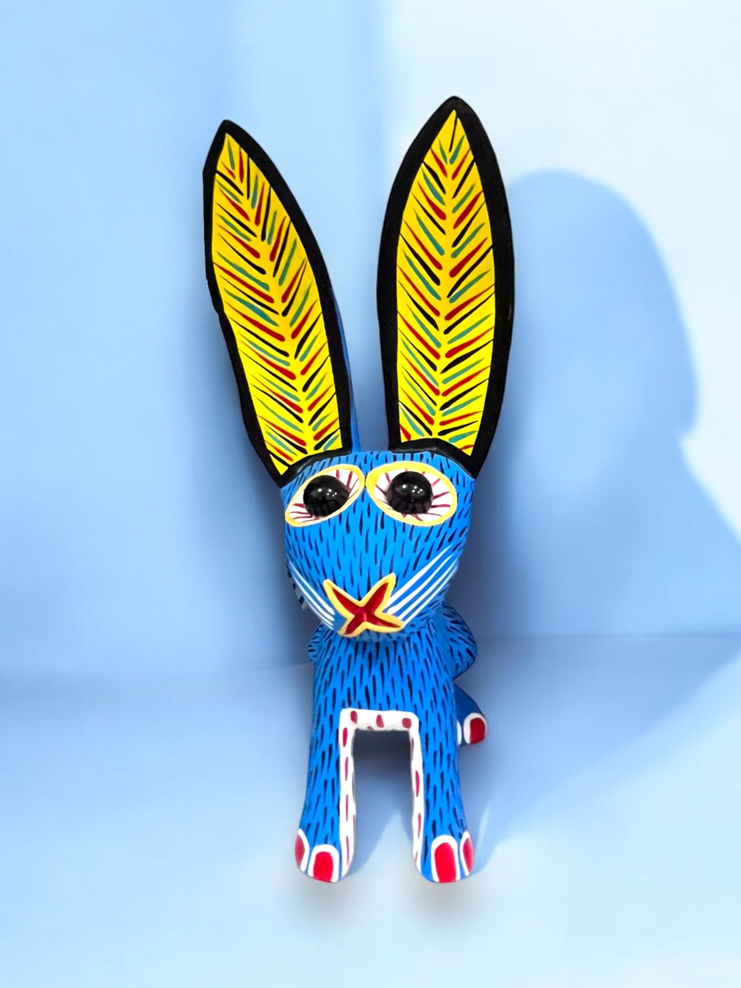 Alebrije: Conejo de Colores Vibrantes