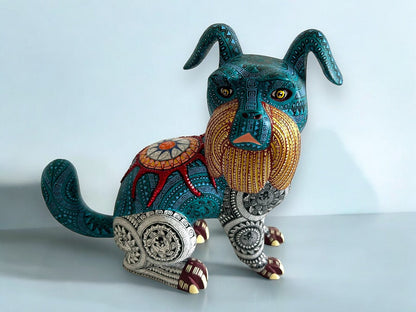 Alebrije de Perro Schnauzer