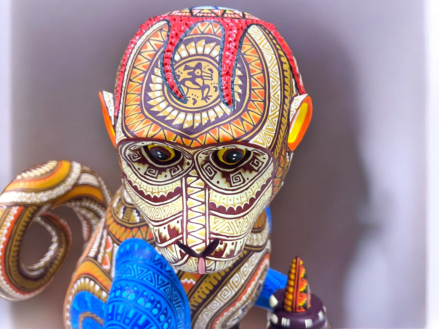 Alebrije de Mono Multicolor