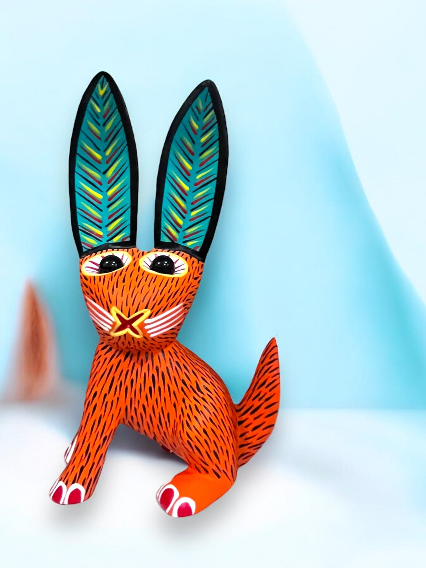 Conejo Alebrije Naranja
