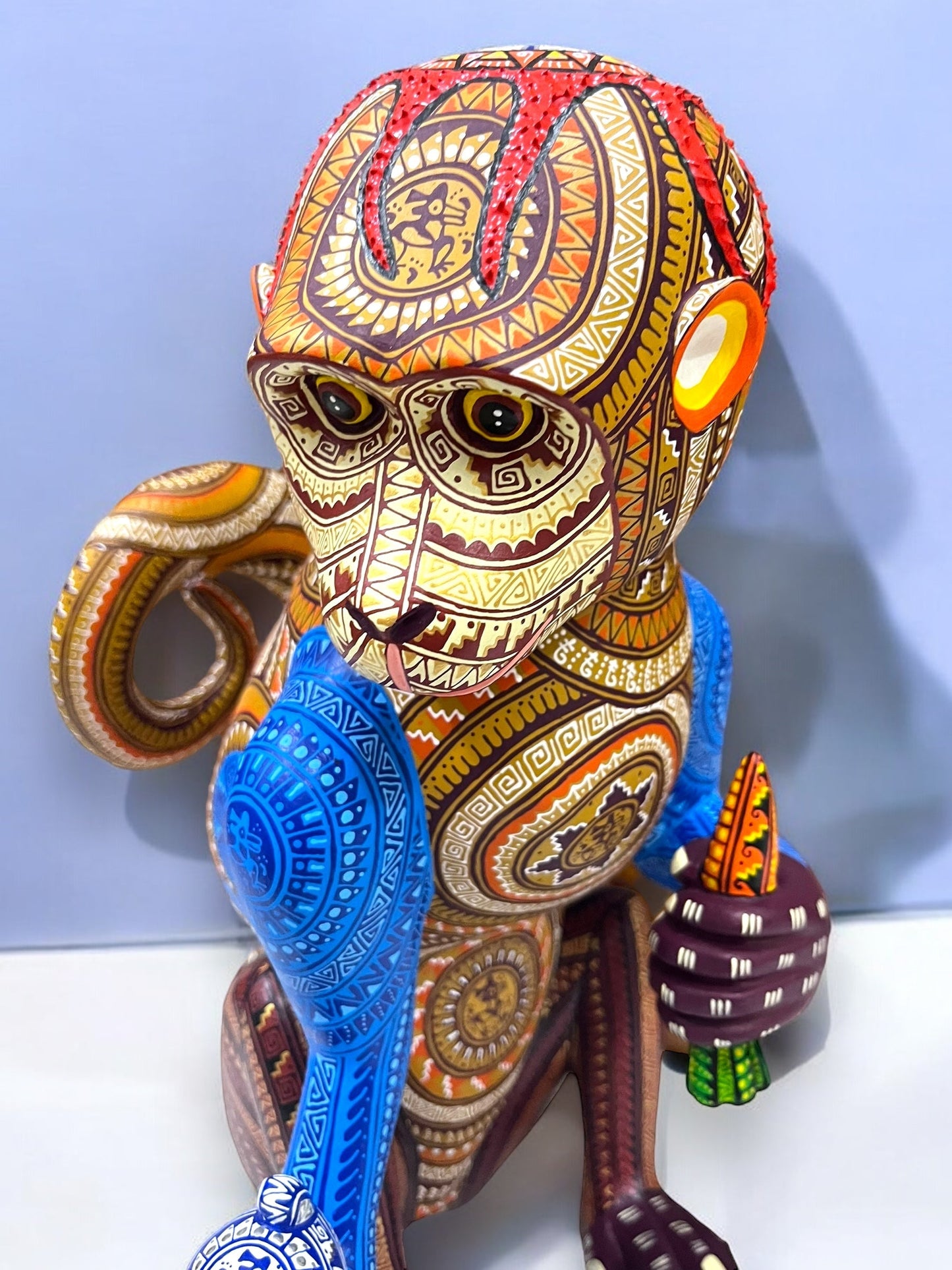 Alebrije de Mono Multicolor