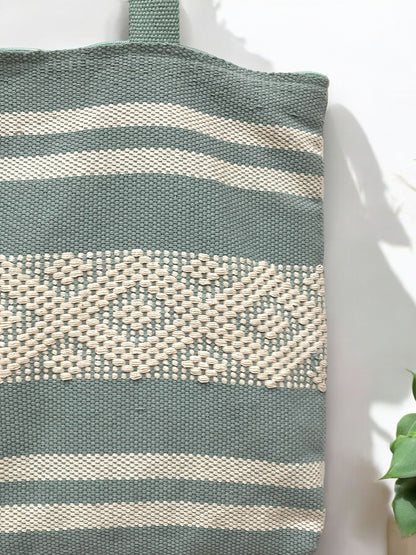 Bolso Tote Artesanal con Flecos