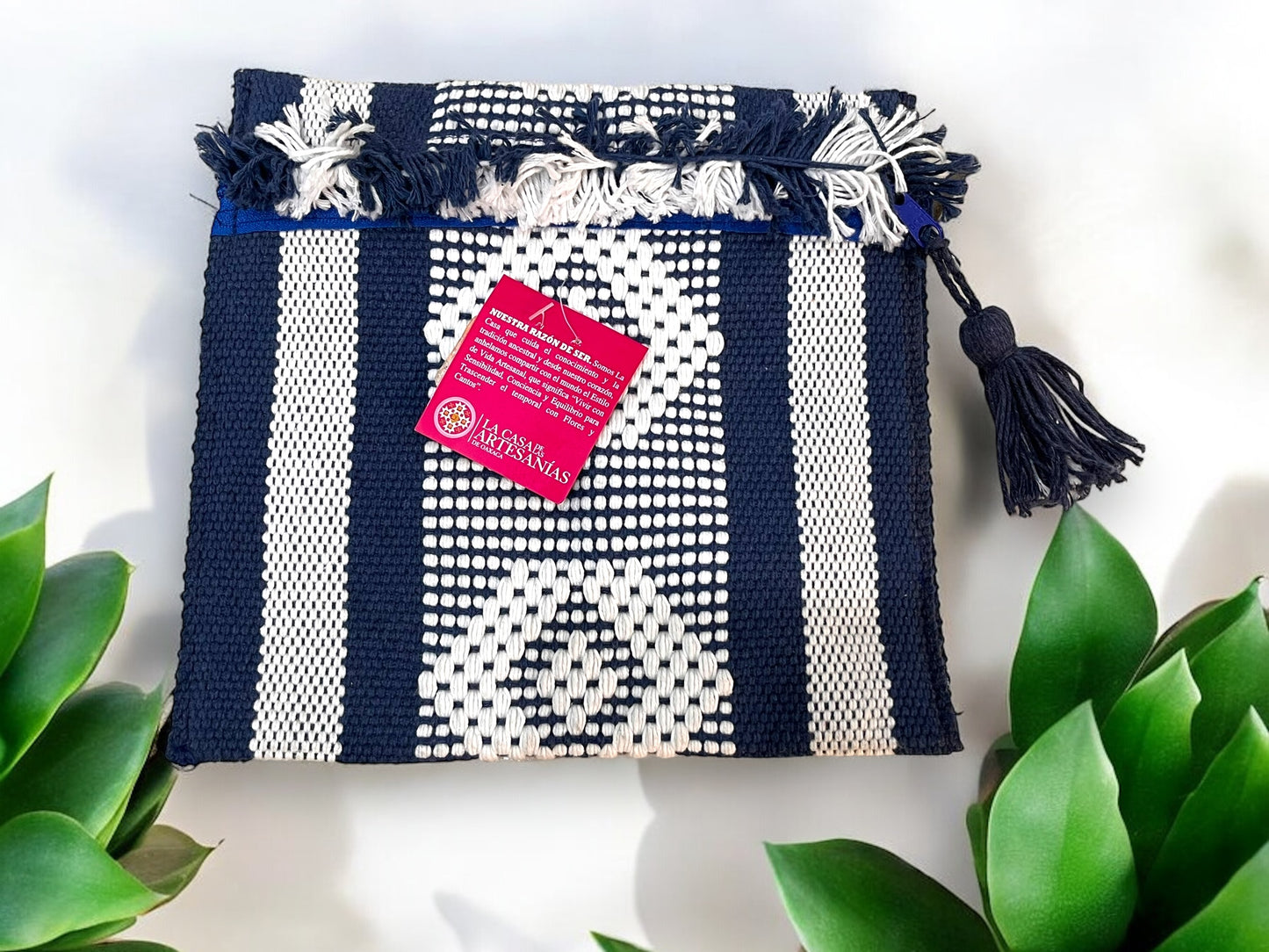 Bolso Artesanal con Flecos