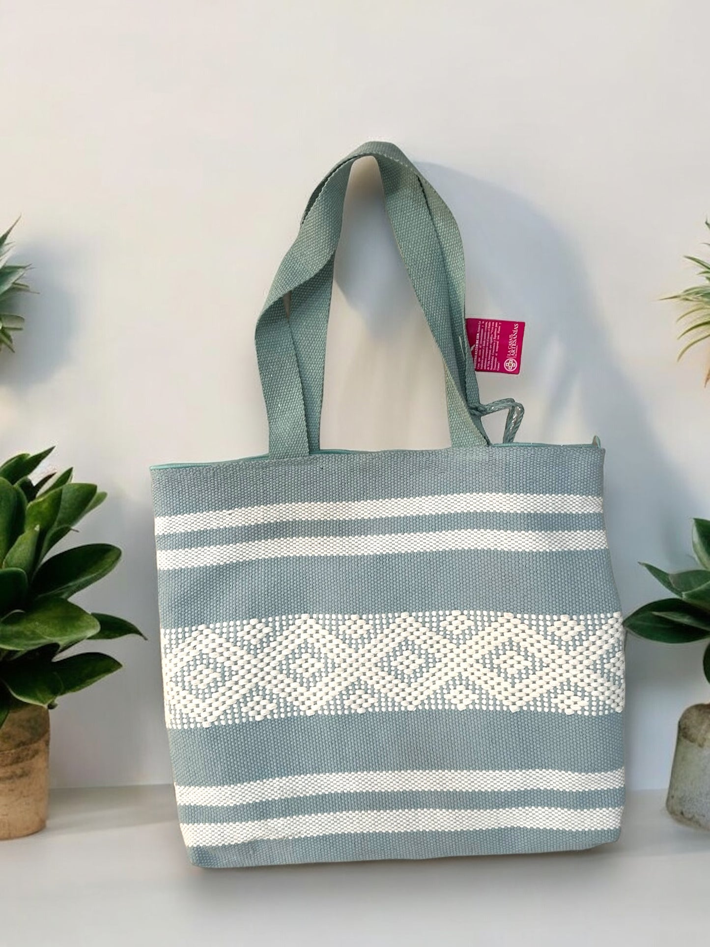 Bolso Tote Artesanal con Flecos