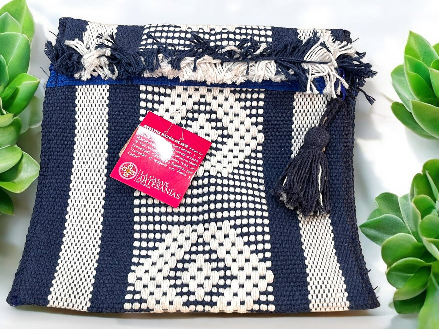 Bolso Artesanal con Flecos