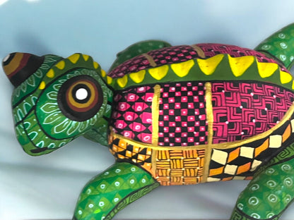 Alebrije de Tortuga Verde
