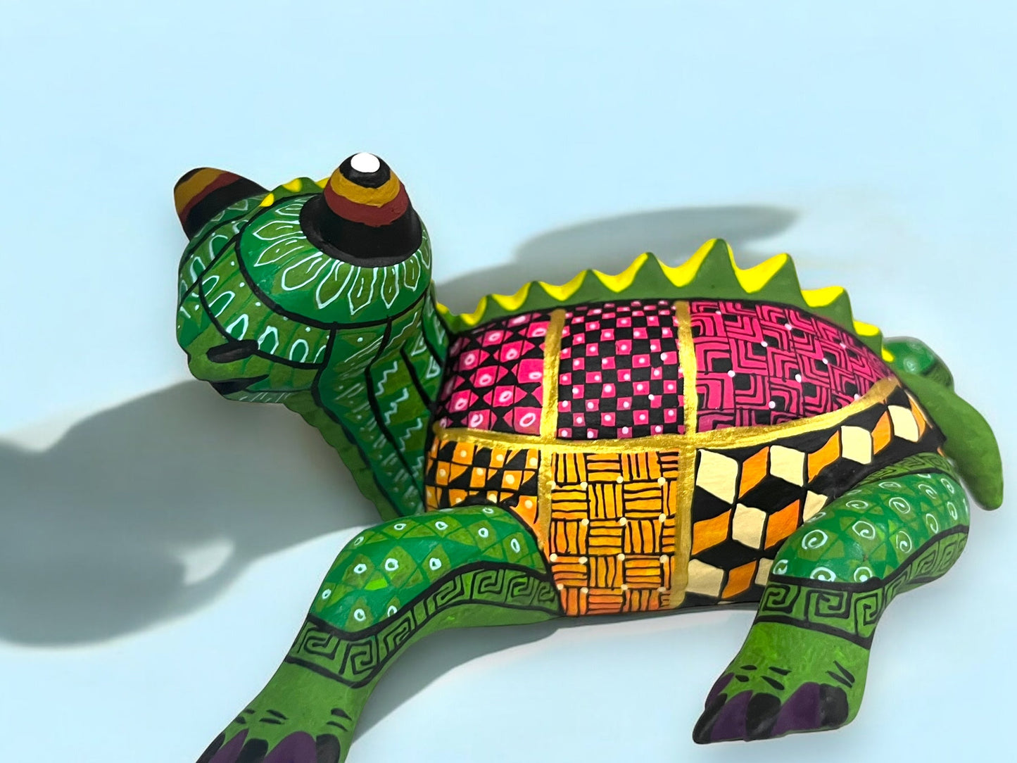 Alebrije de Tortuga Verde