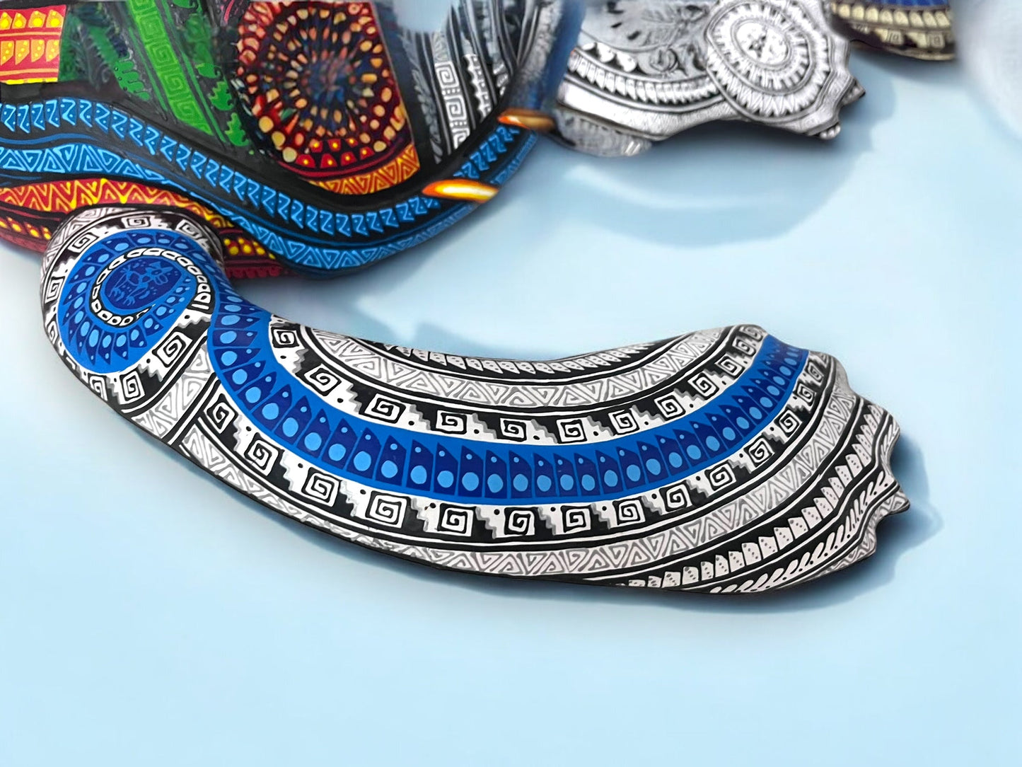 Alebrije de Tortuga con Detalles Intrincados