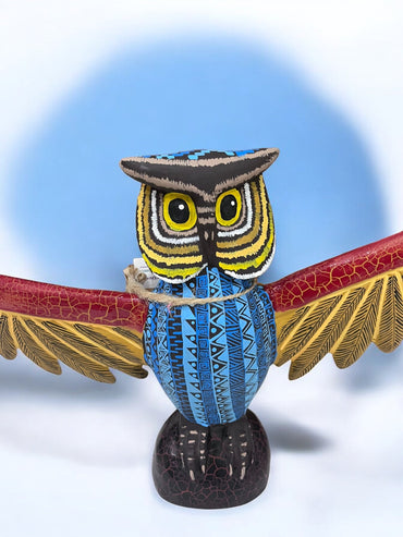 Alebrije de Búho Volador