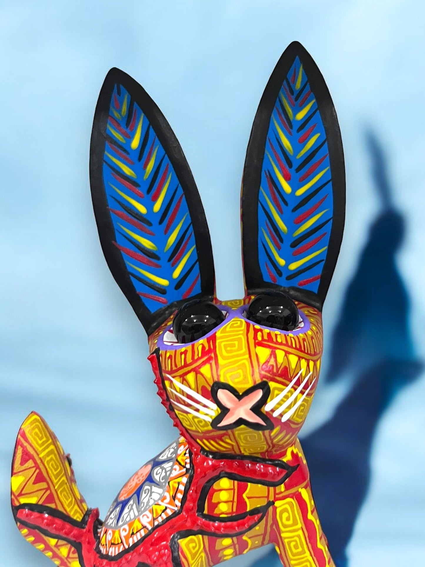 Conejo Alebrije Colorido