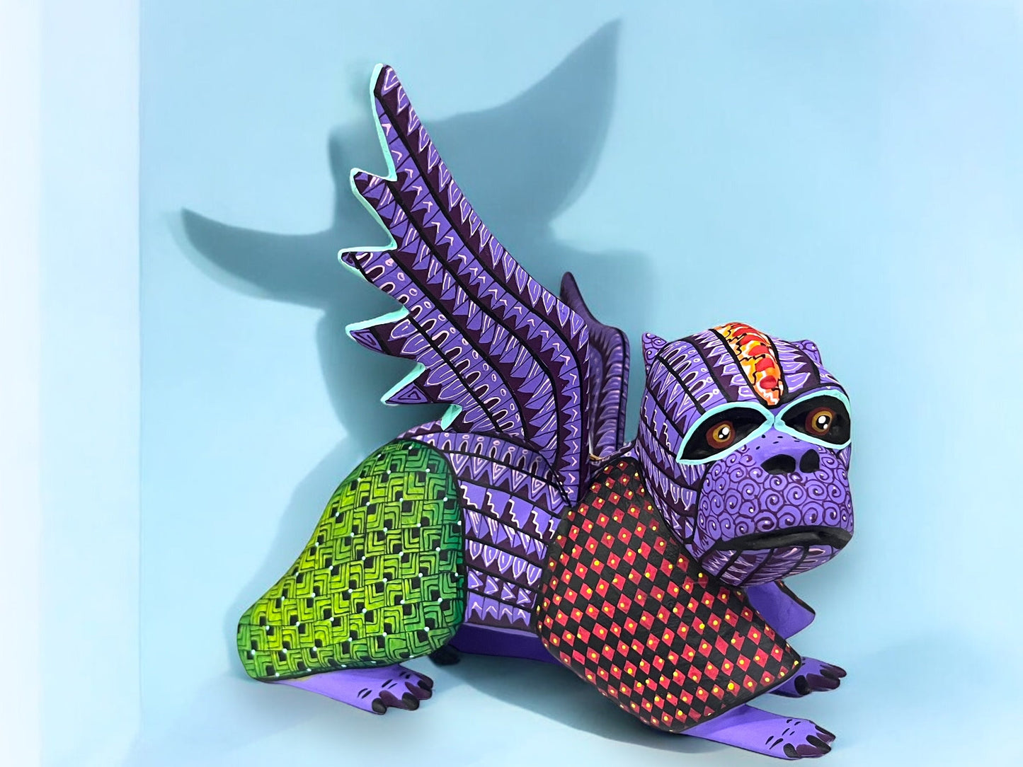 Alebrije Gorila Alado Místico