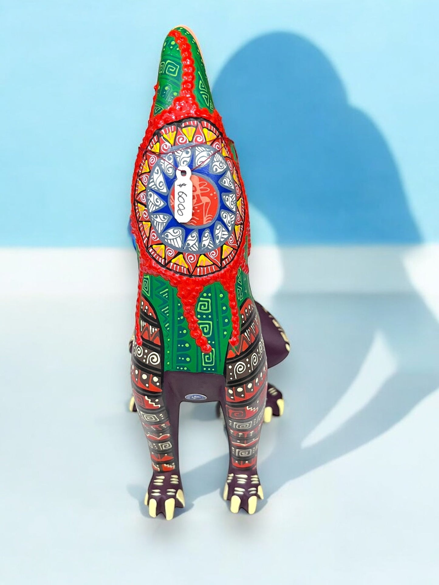 Alebrije lobo Esmeralda