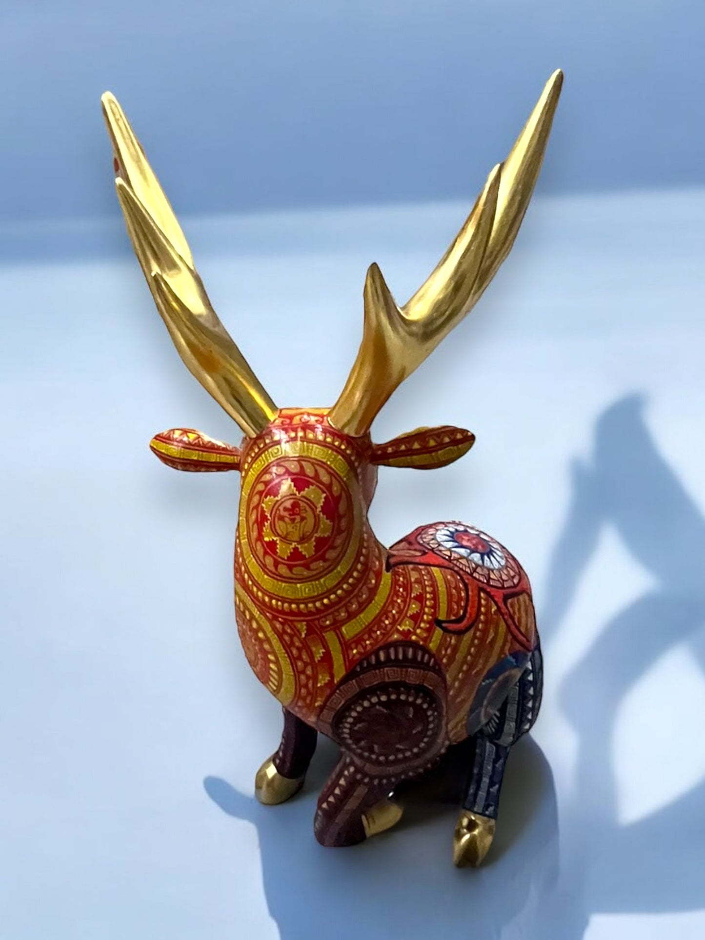 Alebrije Venado Dorado
