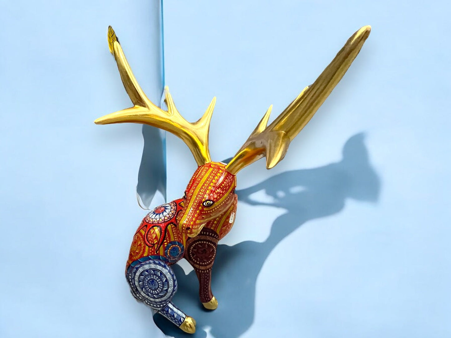 Alebrije Venado Dorado