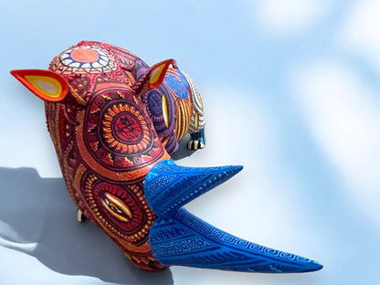 Alebrije de Rinoceronte Multicolor