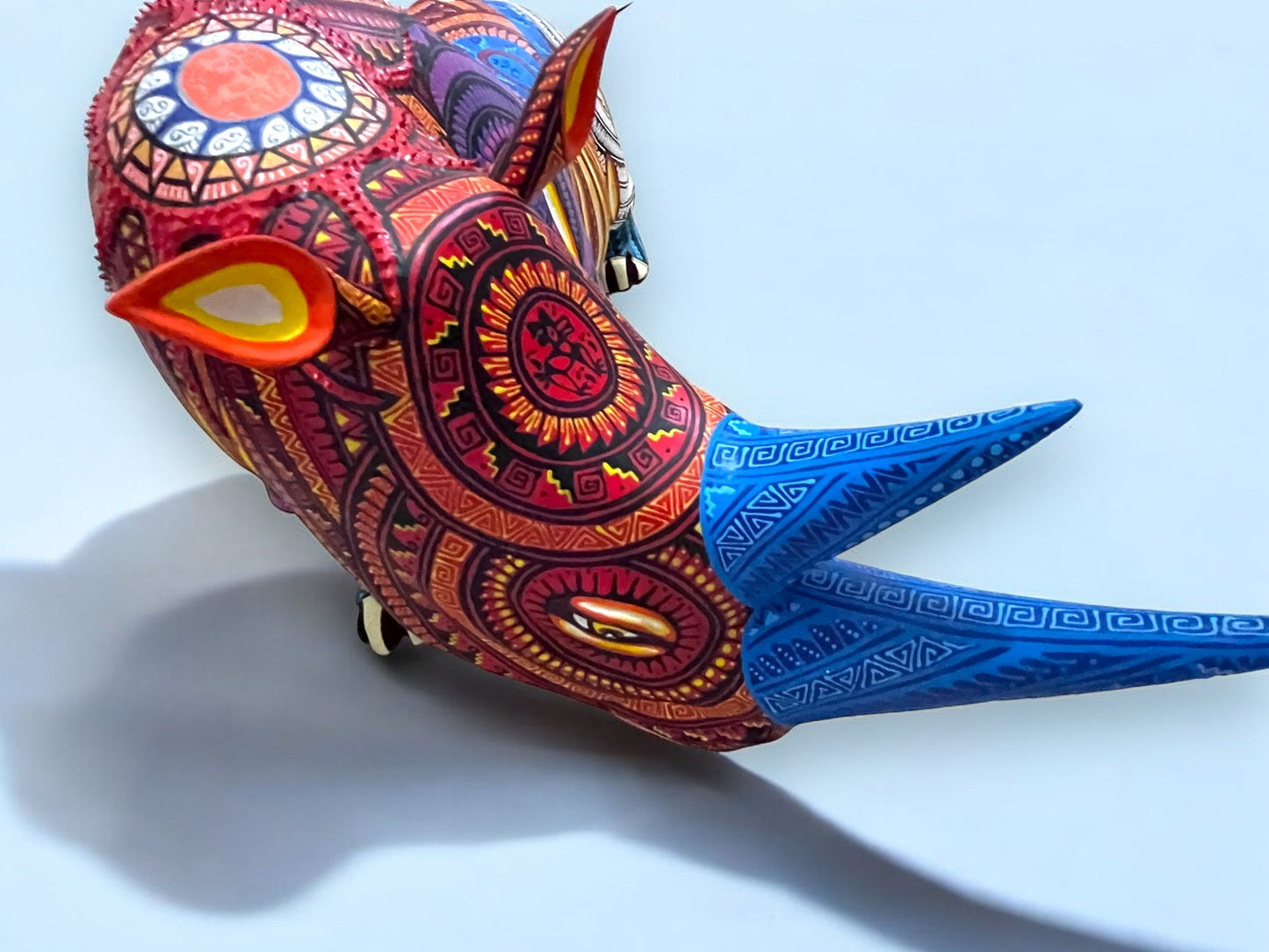 Alebrije de Rinoceronte Multicolor