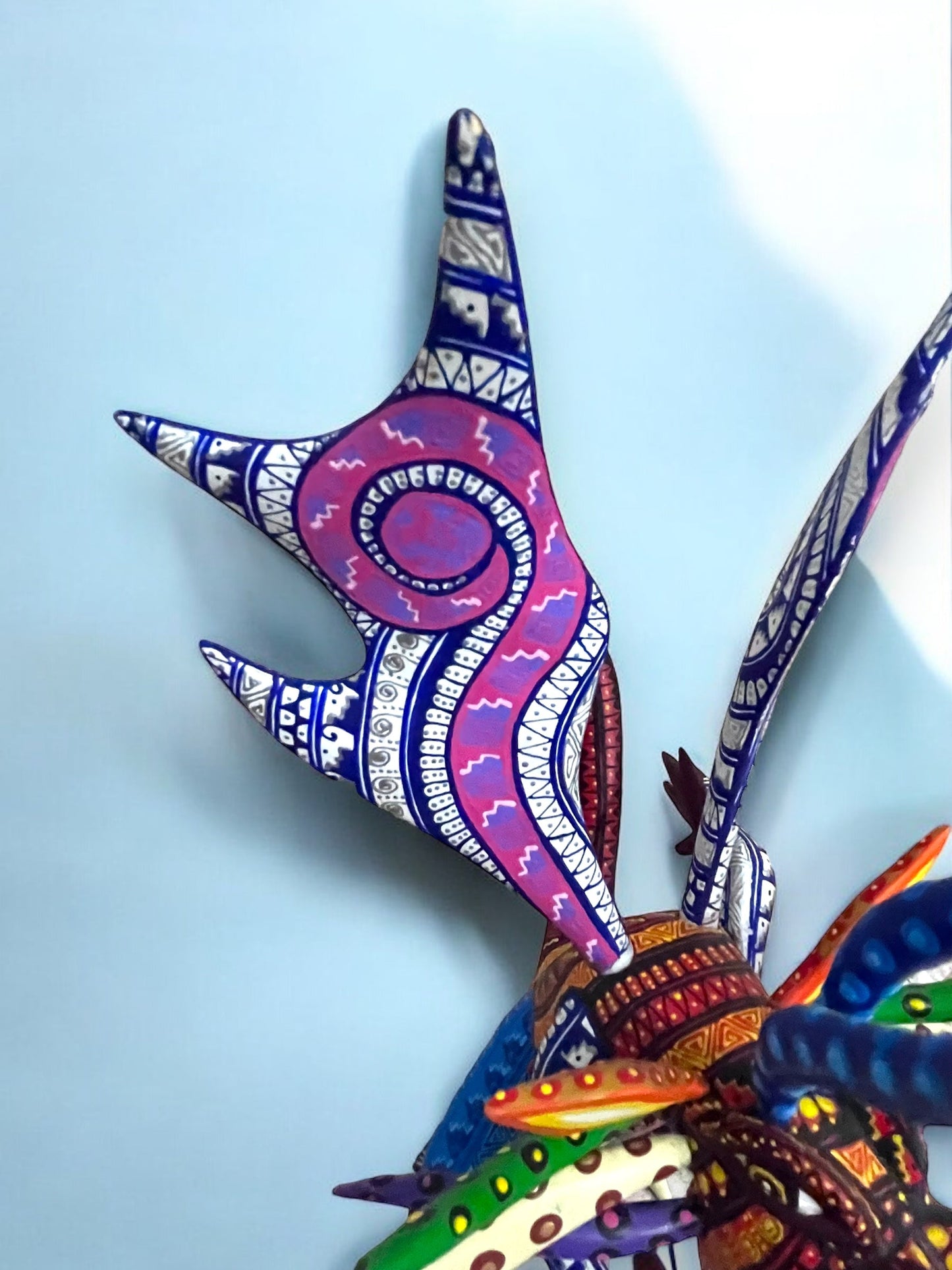 Dragón Alebrije Artesanal de Madera