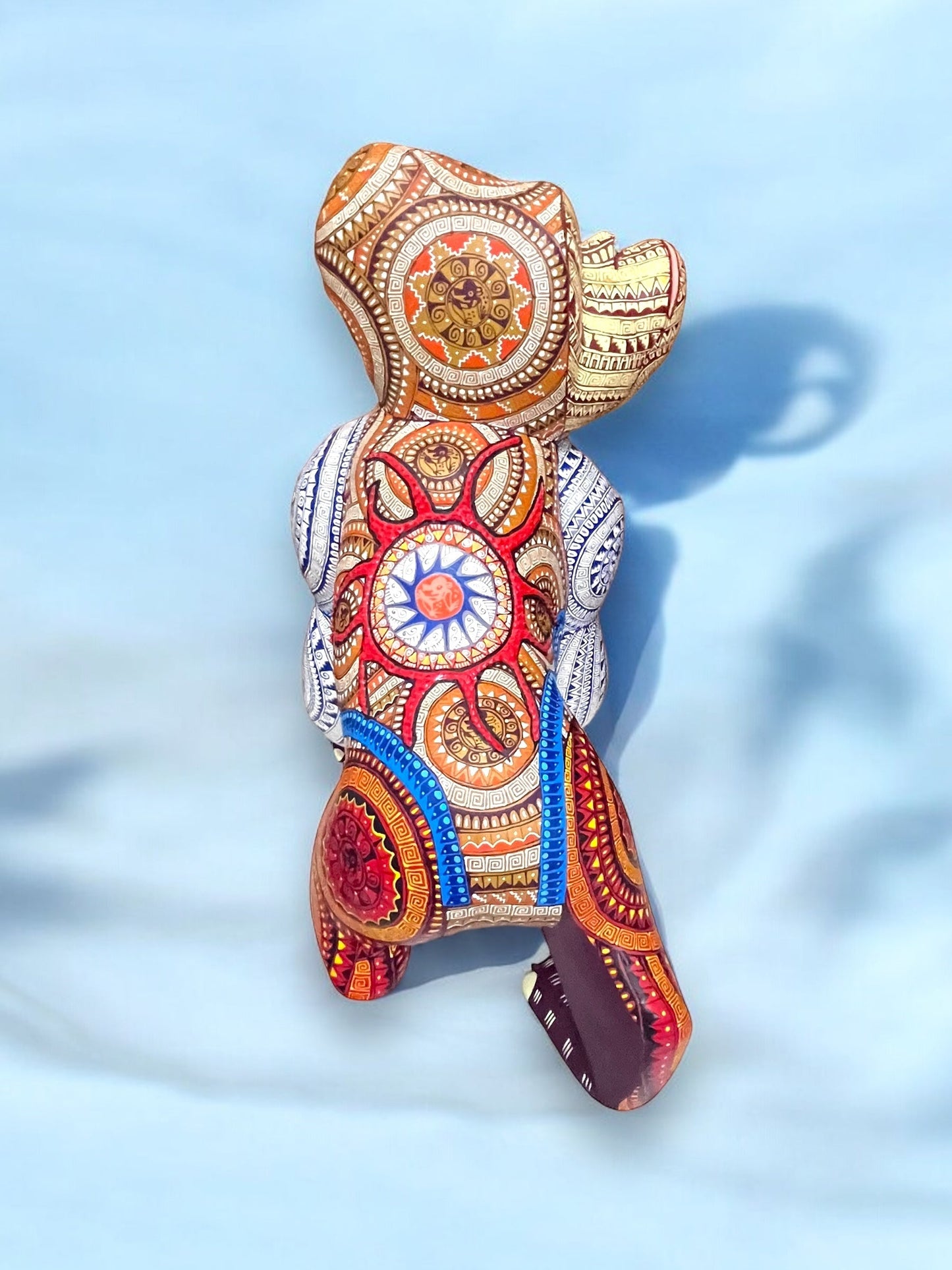 Alebrije de Gorila con Intrincado Diseño