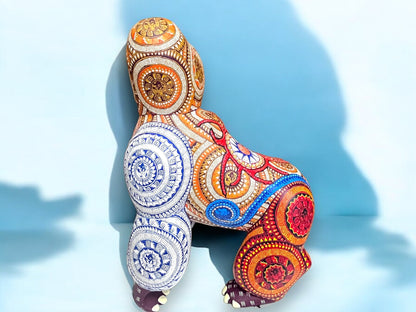 Alebrije de Gorila con Intrincado Diseño