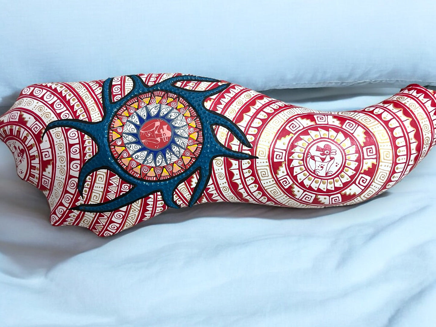 Alebrije de Tortuga Marina con Detalles Intrincados