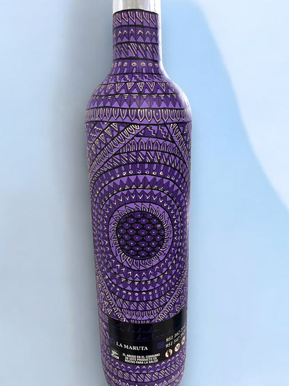 Mezcal Artesanal "La Maruta" (Diseño Púrpura)
