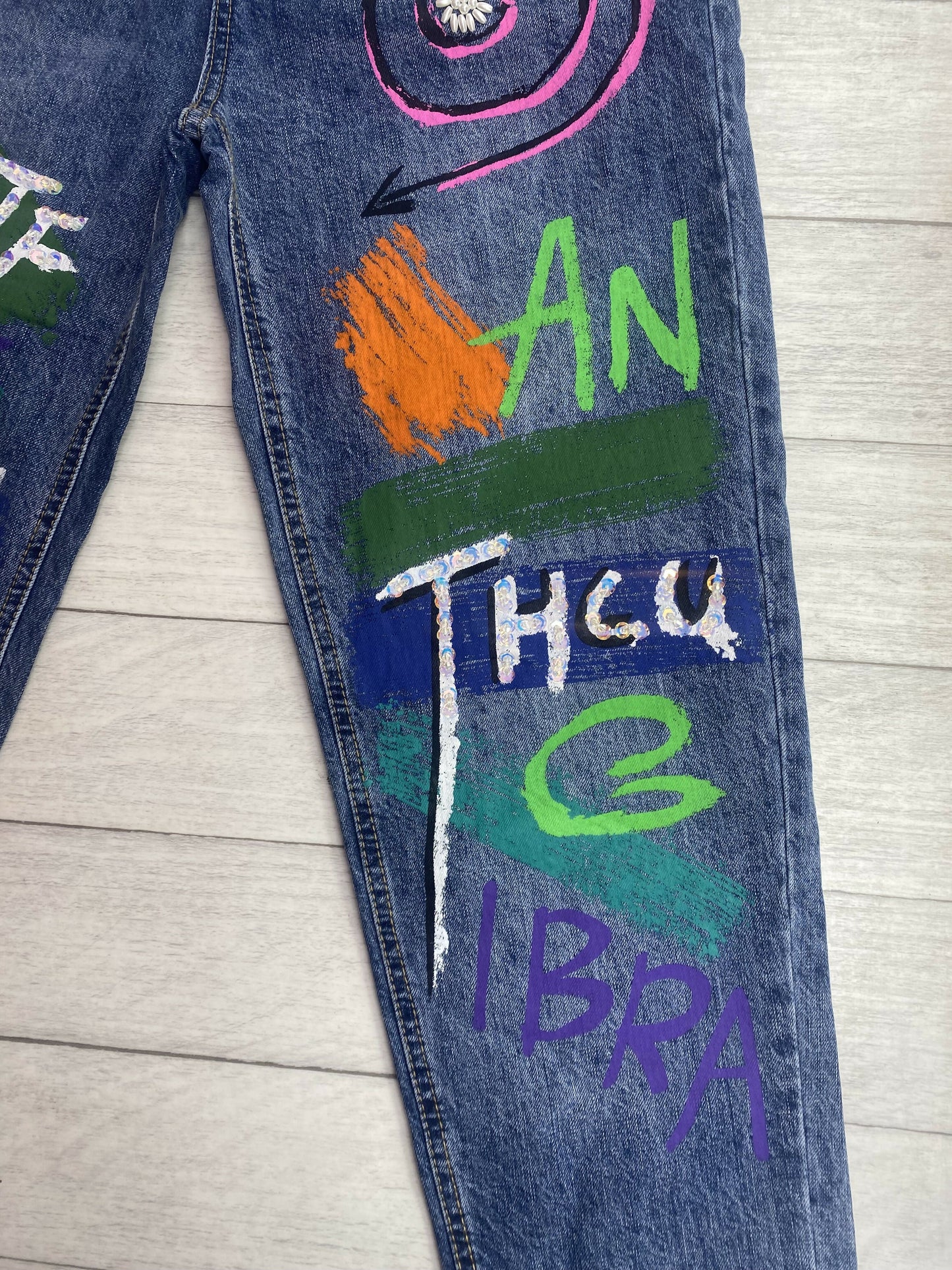 Jeans Graffiti