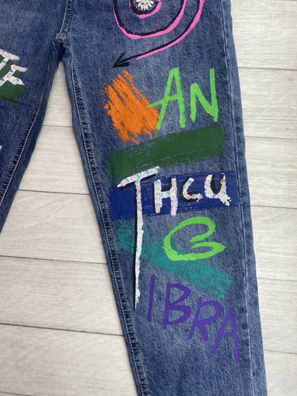 Jeans Graffiti