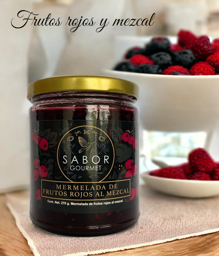 Mermelada de frutos rojos al mezcal
