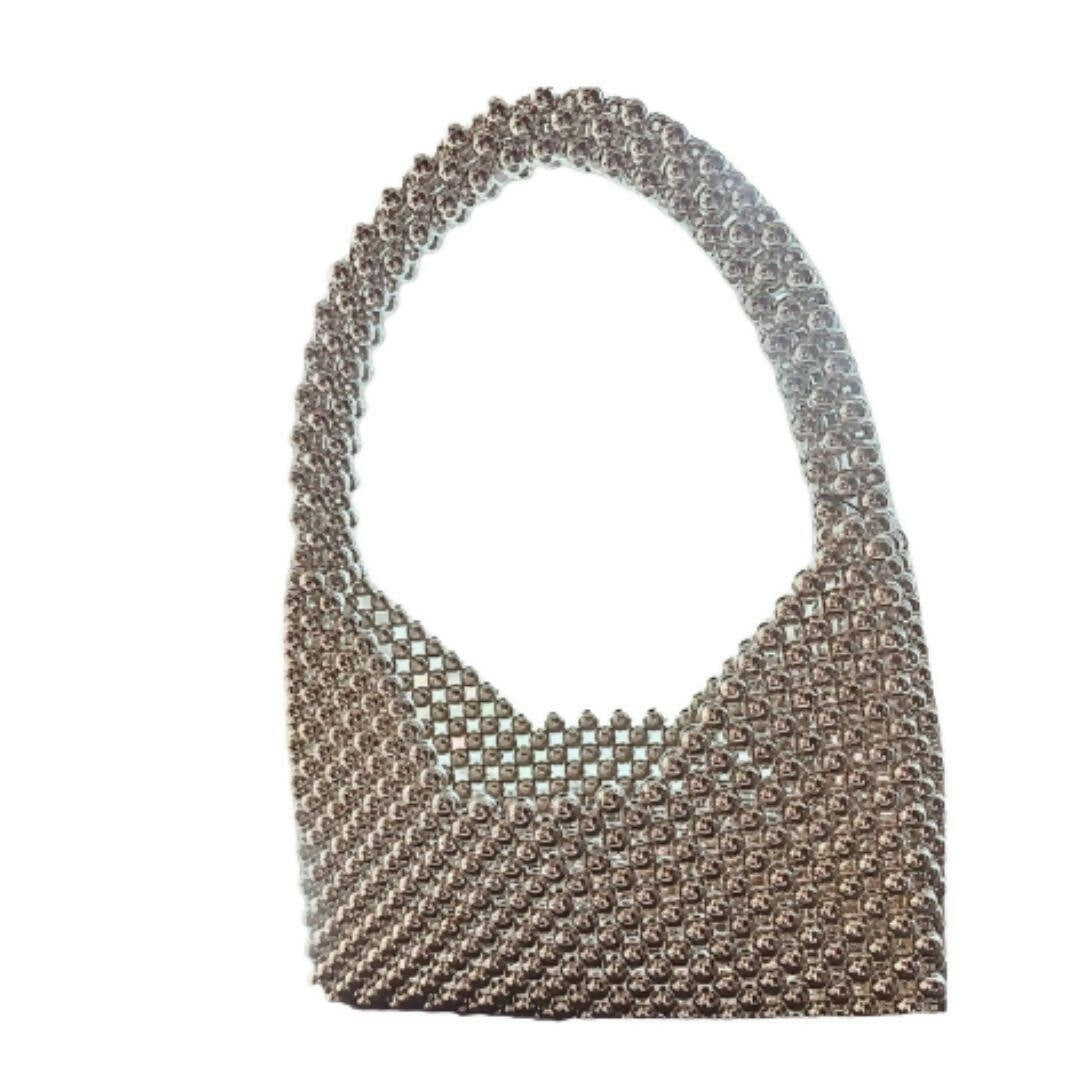 Bolsa de perlas metálicas