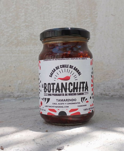 Salsa macha de tamarindo 235 ml