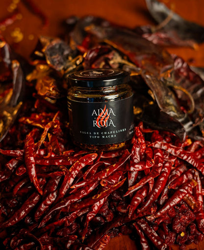 Salsa Tipo Macha de Chapulines 210 ML