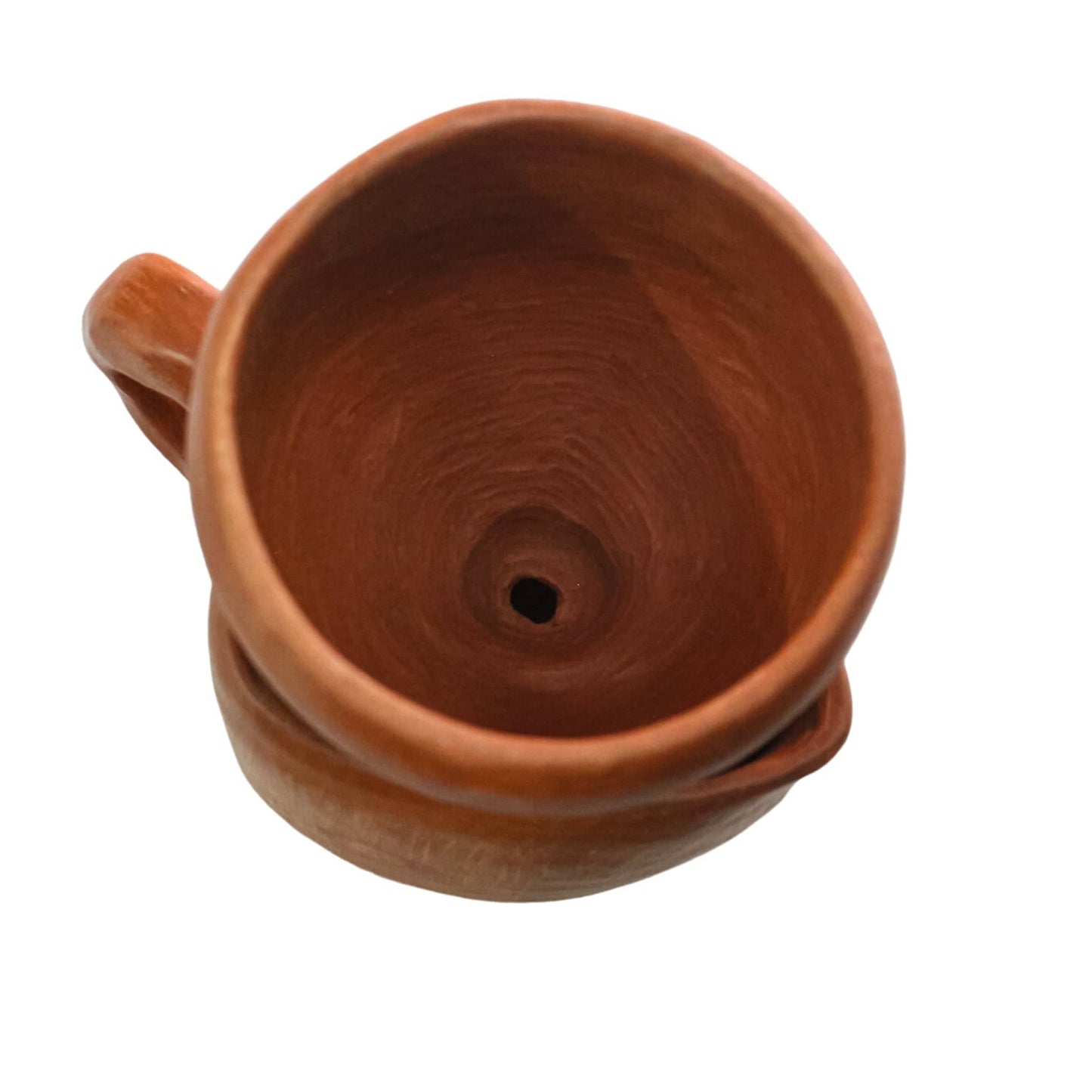 Hecho al ordenar - Filtro y taza de barro rojo de 800ml