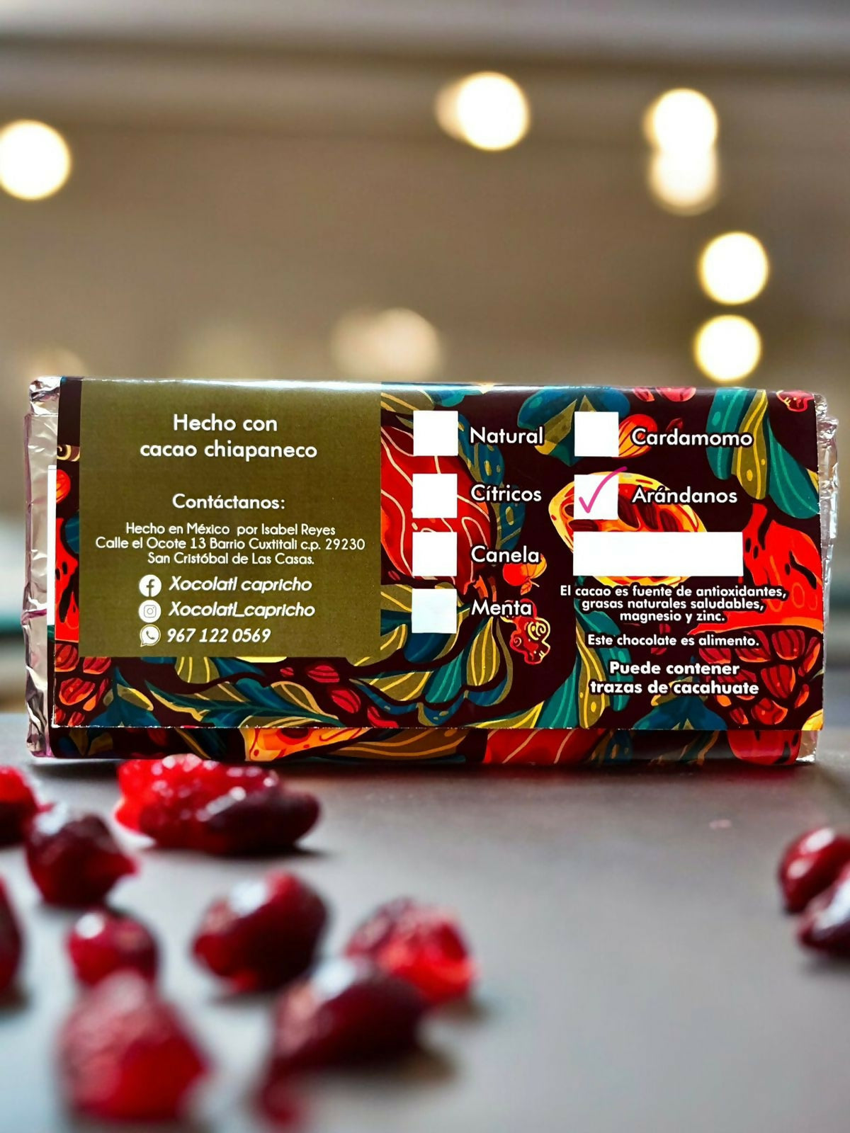 Tabletas de chocolate semi amargo