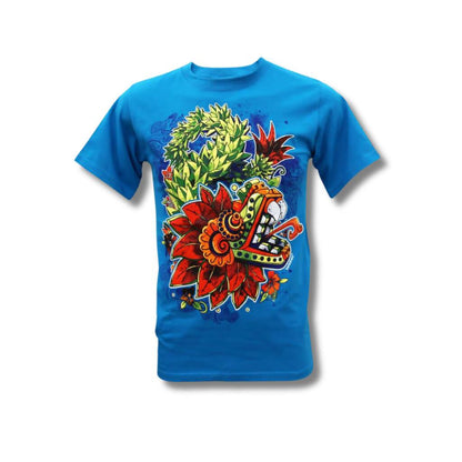 Serpiente Emplumada color Cyan